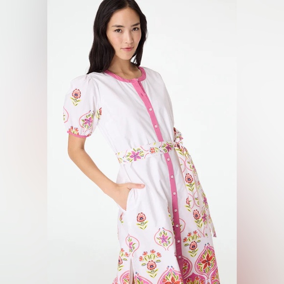 NWT ROLLER RABBIT Fontana Border Sutton Caftan XS - Picture 2 of 2